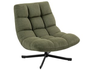Fauteuil fixe pivotant  PANGIVO  Tissu vert