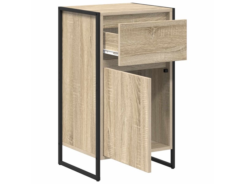  Buffet - bahut - meuble de rangement sonoma 43 x 36 x 75,5 cm bois d'ingénierie  - Conforama E