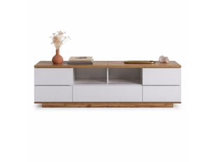 Meuble tv coloris bicolore 180 cm MEUBLIV  