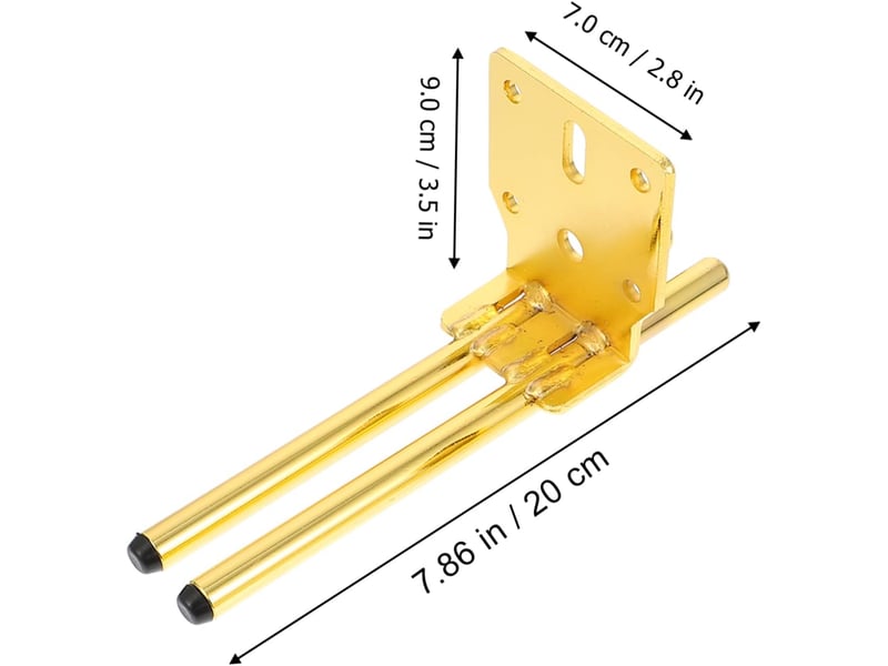  2ensembles table basse robuste pour et meubles support stable et résistant pour tables et chaises  - Conforama B