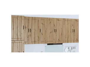 Meuble mural de cuisine | armoire de cuisine chêne artisanal shl8719