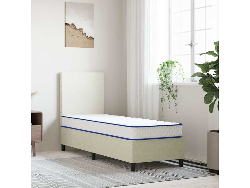  Matelas confort, matelas en mousse à mémoire de forme blanc 70x200x17 cm doux  - Conforama B
