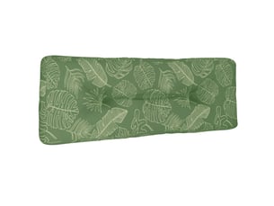 Coussin de palette, coussin de chaise, coussin de canapé à motif de feuilles 120x40x12 cm tissu cf55261
