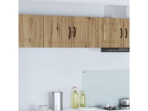 Armoire de cuisine 2 pcs chêne artisanal bois d'ingénierie shl8917