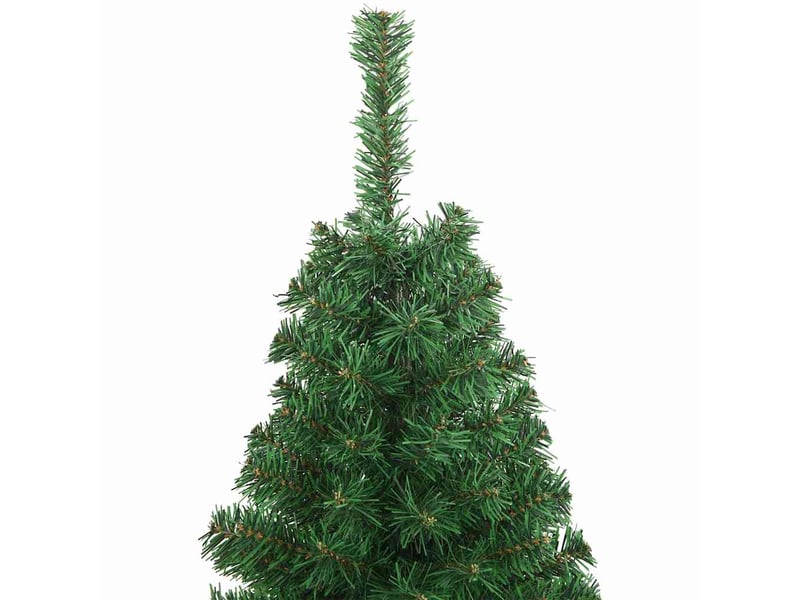  Sapin de noël, arbre de noël artificiel avec branches épaisses vert 150 cm pvc  - Conforama D