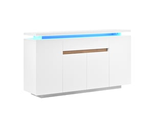 Buffet 4 porte(s)  1 tiroir(s) UVRION   - 140 cm coloris blanc 