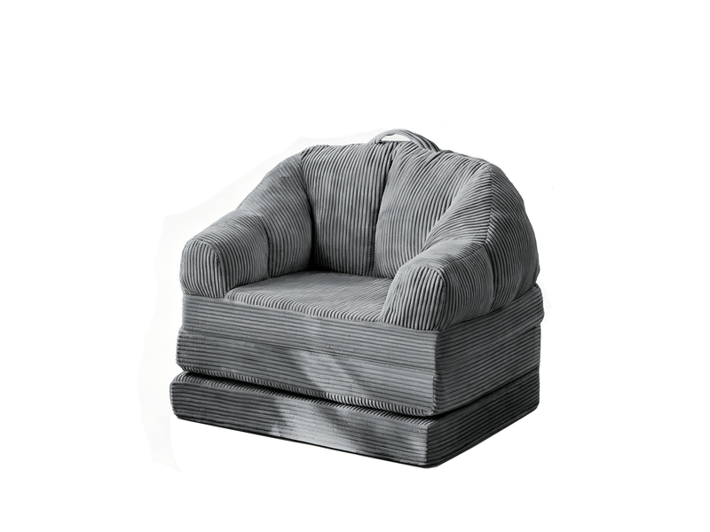  Banquette-lit bz avec couchage régulier, 88 cm, gris  - Conforama A