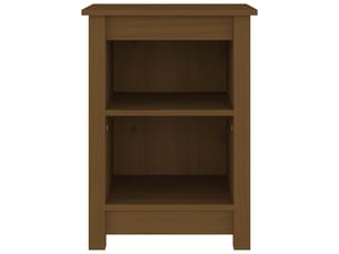 Table de chevet - cabinet de chevet - table de nuit marron miel 40x35x55 cm bois de pin solide