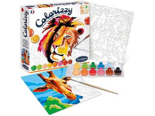 Colorizzy la savane canevas