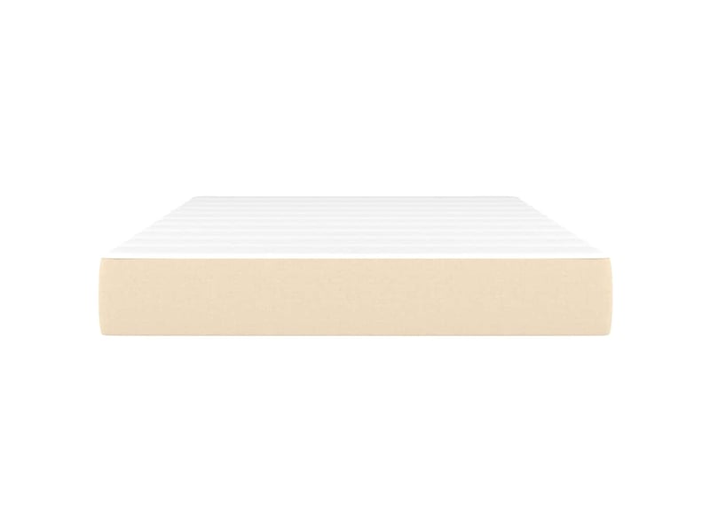 Matelas de lit à ressorts ensachés fermeté moyenne crème 120x200x20 cm tissu  - Conforama C