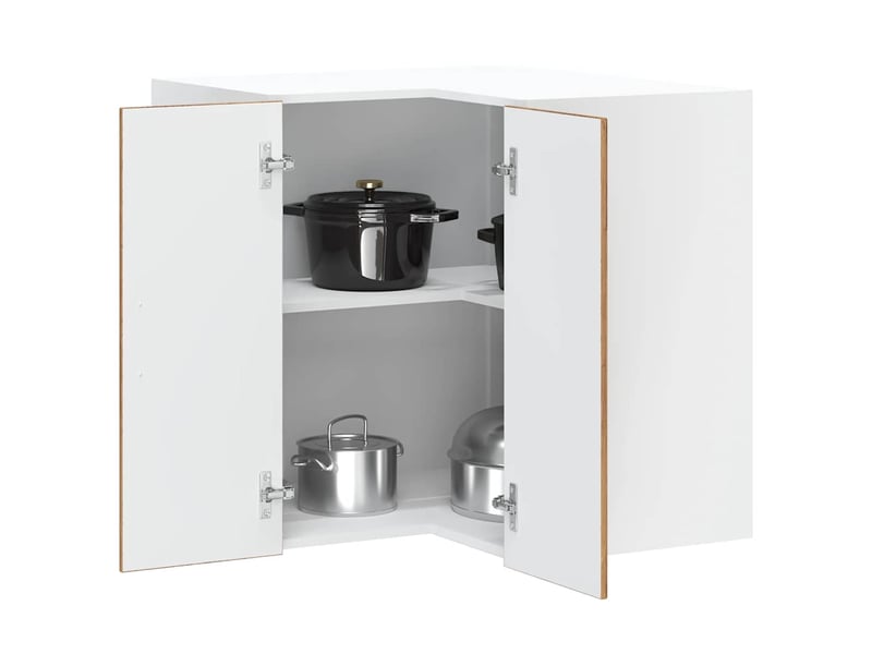  Armoire d'angle murale de cuisine lucca vieux bois  - Conforama B