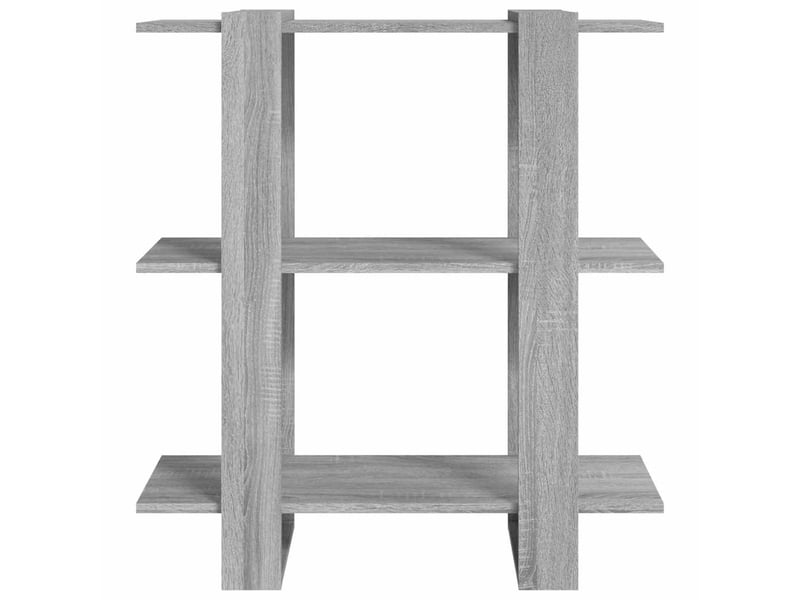  Bibliothèque, séparateur de pièce sonoma gris 80x30x87 cm  - Conforama E