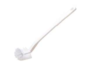 Brosse de toilette portable avec long manche en plastique, brosses de nettoyage, décontamination puissante, accessoires de salle de bain