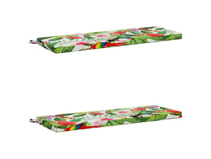 Lot de 2 coussins de banc, coussins d'assise soest 100 % polyester cf56889