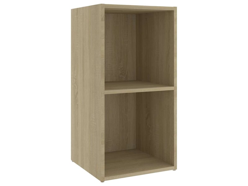  Meuble tv - banc tv - meuble de rangement chêne sonoma 72x35x36,5 cm bois d’ingénierie  - Conforama E
