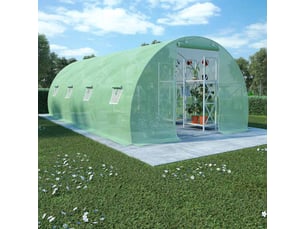 Serre de jardin 18 m² 600x300x200 cm