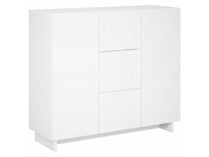 Buffet    <strong></strong> <strong></strong> - 85.5 cm coloris blanc 