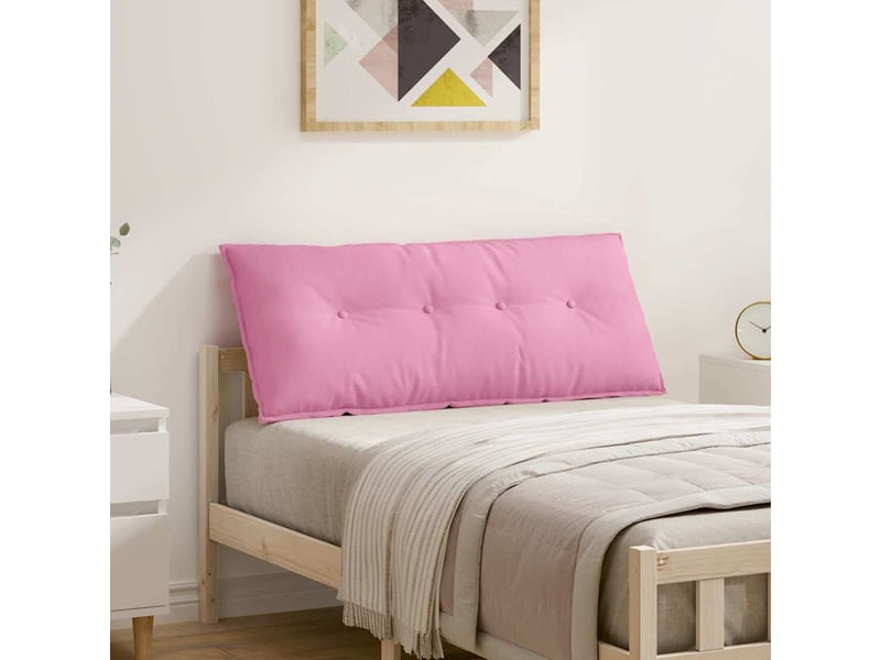  Coussin de dos, coussin de dossier rose 120 x 19 x 50 cm tissu cf54964  - Conforama B