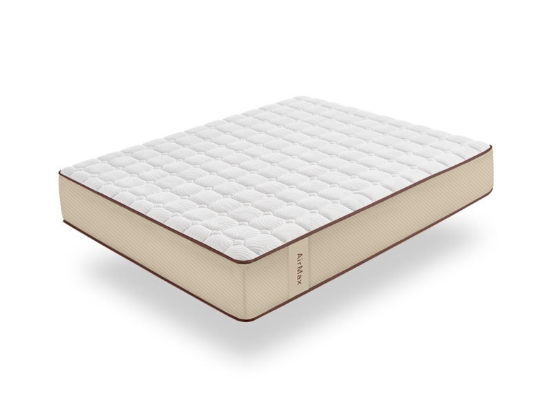  Matelas viscosoft air max brun 30 cm - 200x190 cm - fermeté moyenne- moonia  - Conforama A