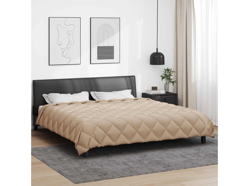 Duvet d'hiver - couette 220 x 240 cm 450 gsm microfibre (100% polyester) - Conforama B
