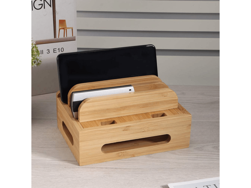 Support de rangement pour téléphone portable, support de chargement, organisateur de rangement pour table de bureau à domicile - Conforama C