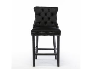 tabouret de bar  PANGIVO W3223P345663 - noir vendu Par paire