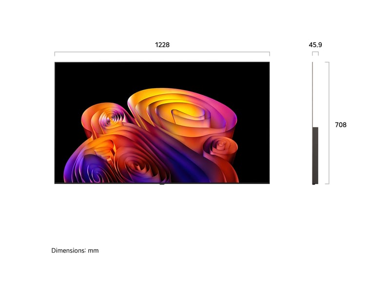  TV 139 cm UHD 4K Oled  - Conforama H