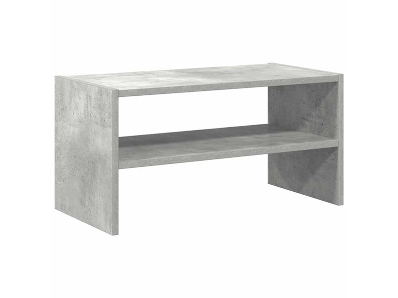  Meuble à chaussures, étagère à chaussures empilable gris béton 60x30x30,5 cm  - Conforama A