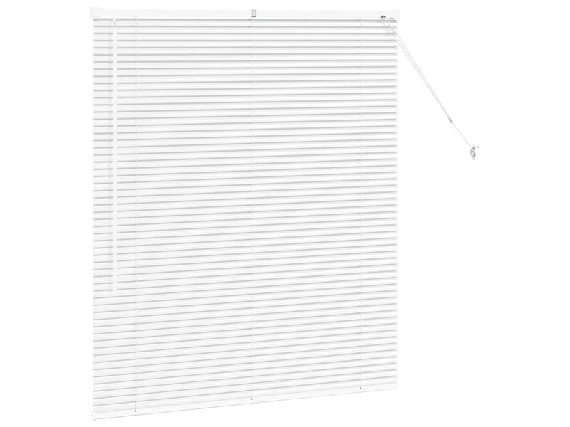  Store vénitien, store de fenêtre blanc 130 x 120 cm 25 mm aluminium cf47701  - Conforama E
