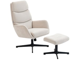 Pouf / repose pied <strong></strong> <strong></strong> beige