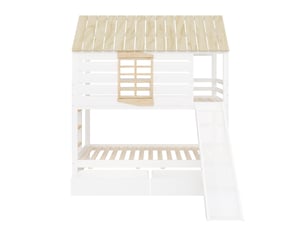 Lit superposé 90x200 cm PHOEBE CAT coloris blanc
