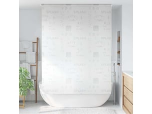 Store enrouleur, store roulant de douche 140x240 cm éclaboussures cf47273