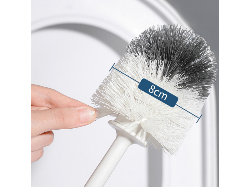  Brosse de bain avec ramasse-poils en polypropylène efficace, nettoyage efficace, poignée sûre  - Conforama C