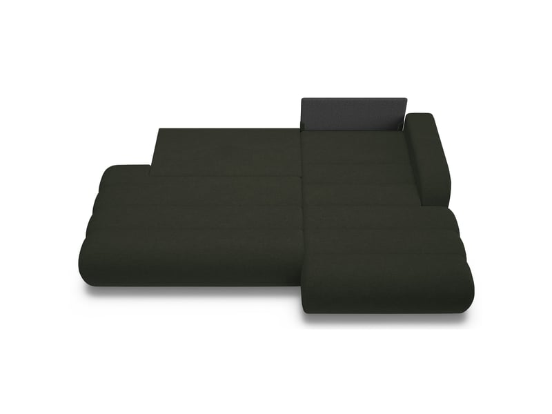  Selsey arione - canapé d'angle convertible - 283 cm - chenille vert Arione - Conforama D