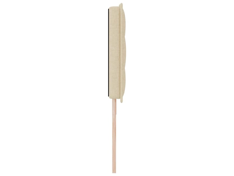  Tête de lit - panneau de tête de lit crème 180 cm tissu  - Conforama E