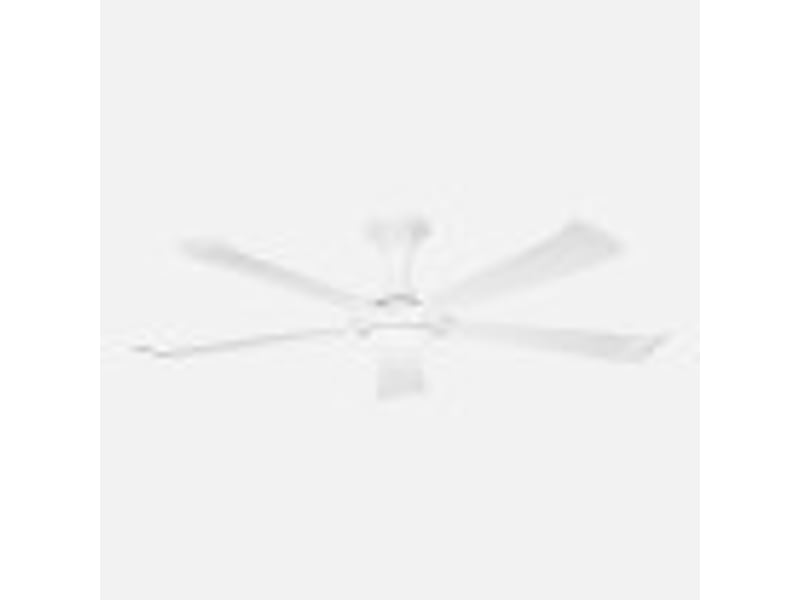  Ventilateur de plafond fabrilamp vinaros dc blanc 5 pales 144 cm 6 vitesses led 18 w télécommande 262091501 - Conforama B