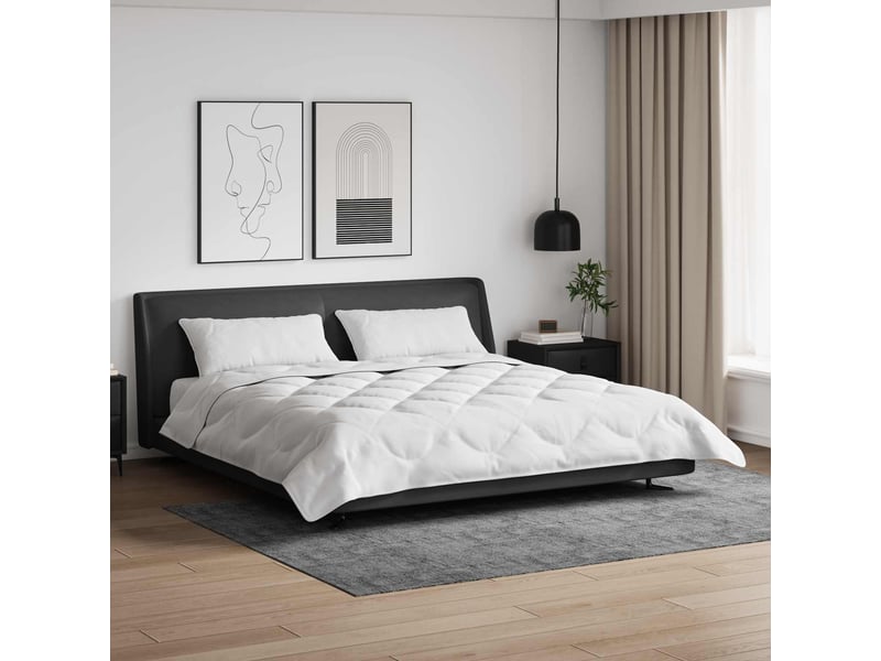  Couette avec oreiller 3 pièces - duvet blanc microfibre  - Conforama B
