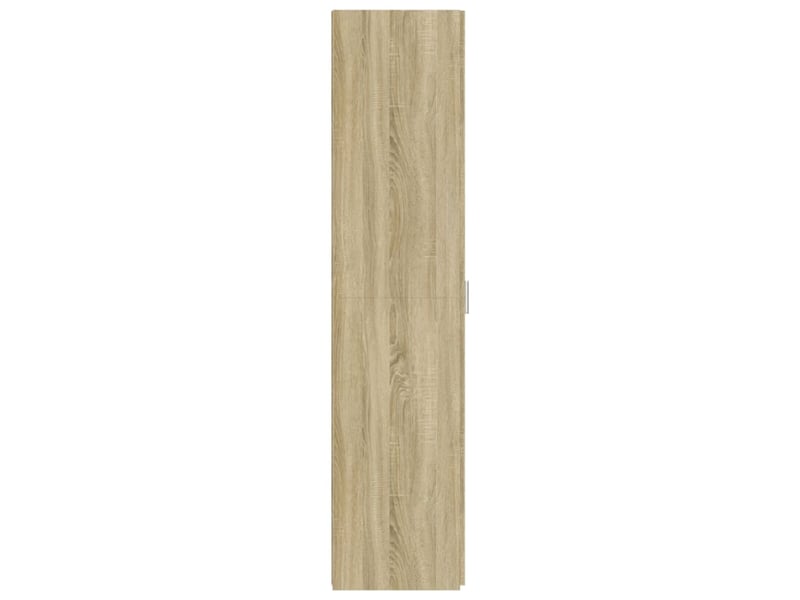  Buffet haut, buffet de rangement chêne sonoma 50x42,5x185 cm bois d'ingénierie  - Conforama E