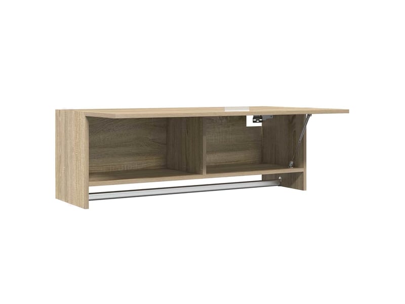  Garde-robe chambre, armoire de rangement chêne sonoma 100x32,5x35 cm bois d'ingénierie  - Conforama E