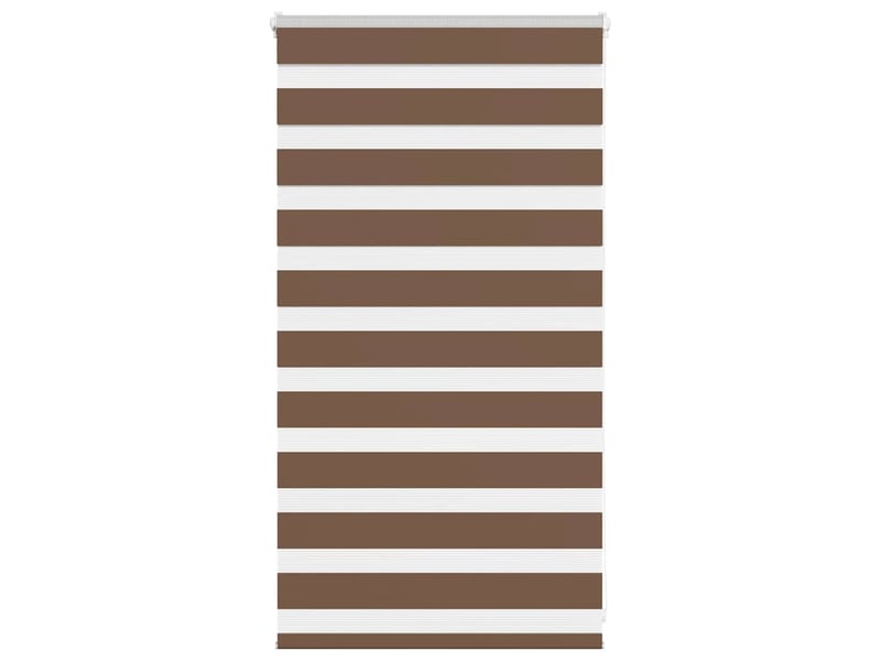  Store zèbre, store de fenêtre marron 90x100 cm largeur du tissu 85,9 cm polyester cf48739  - Conforama B