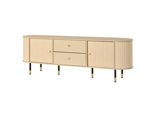 Meuble tv coloris naturel 180 cm <strong></strong>  <strong></strong>