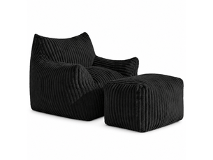 Fauteuil fixe   Tissu noir