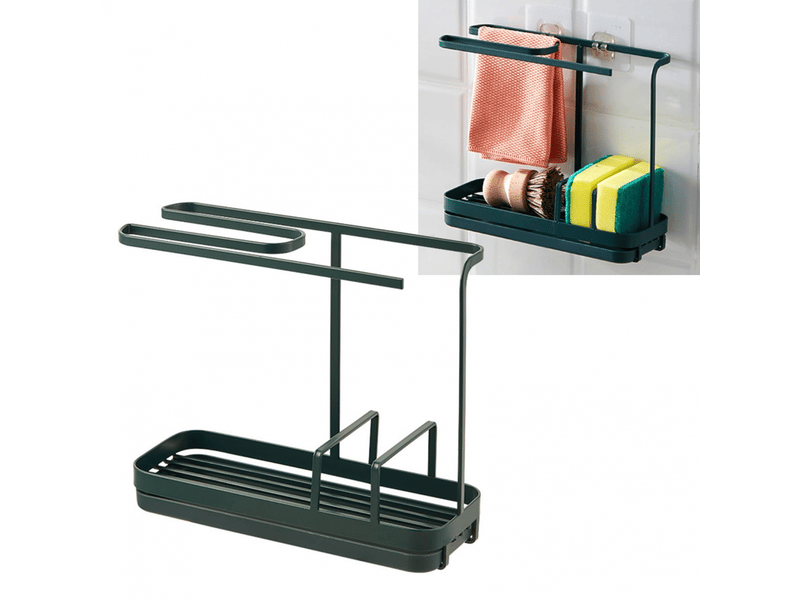  Porte-éponge perforé élégant et robuste, antirouille, pour cuisine et salle de bain  - Conforama E