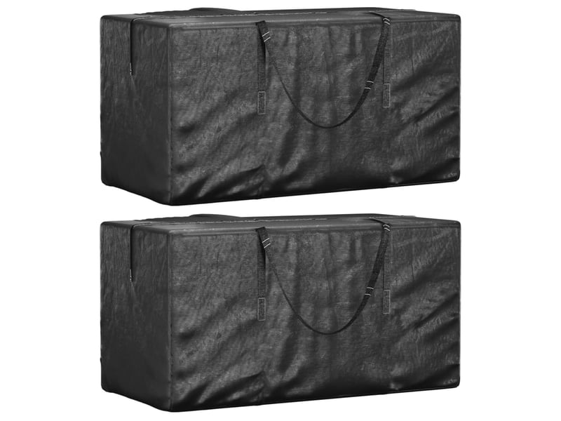  Sacs de rangement pour sapin de noël 2 pcs noir polyéthylène  - Conforama B