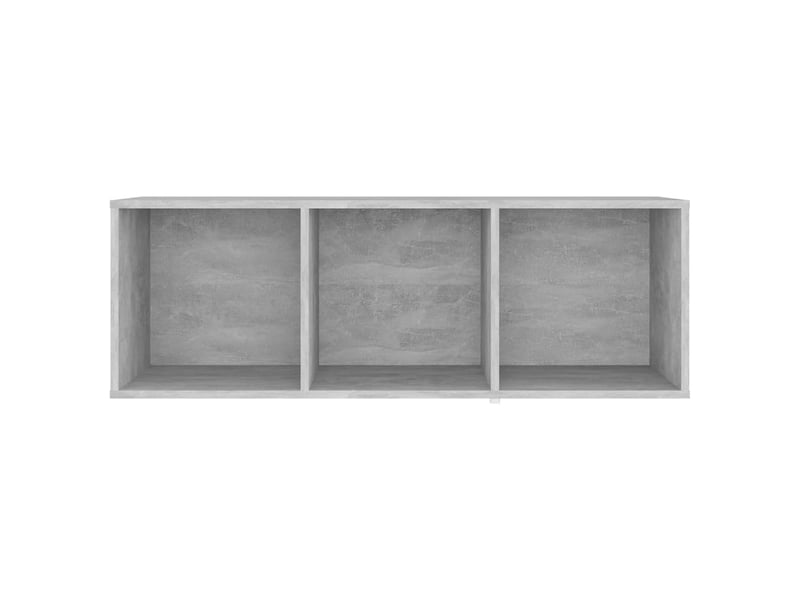  Lot de 2 meuble tv bas salon gris béton 107x35x37 cm bois d'ingénierie shl83473  - Conforama E