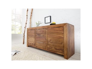 Buffet <strong>MEUBLORAMA</strong> <strong></strong> - 135 cm coloris bois clair