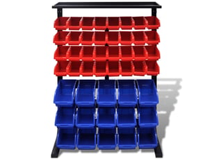 Etagère 83 cm coloris bleu