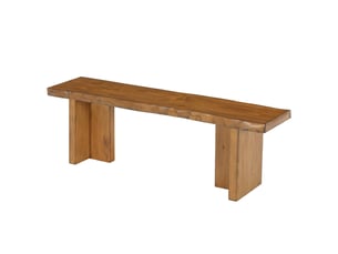 Banc  coloris marron <strong>TRIBESIGNS</strong> <strong></strong> - 140 cm