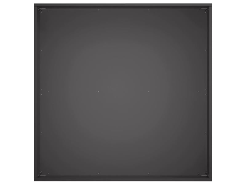 Jardinière - cache-pot de jardin 2 pcs noir 60 x 60 x 20 cm - Conforama E