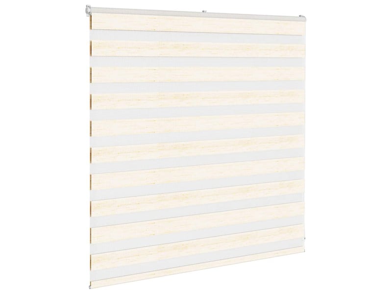  Store zèbre, store de fenêtre beige marbré largeur du tissu 135,9 cm polyester cf48268  - Conforama C